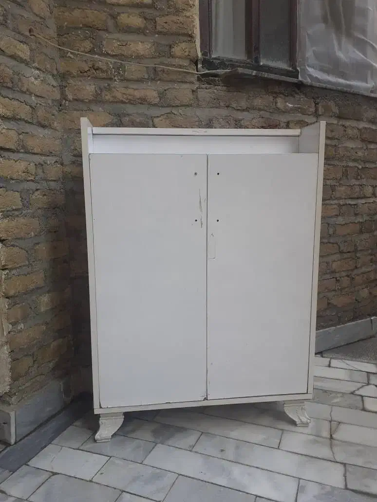 تخت کودک و جا کفشی در حد نو|تخت و صندلی بچه|بوکان, |دیوار