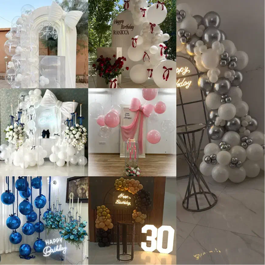 پکیج فینگرفود،بادکنک آرایی،گل آرایی،میکاپ و شنیون|خدمات پذیرایی، مراسم|مشهد, هدایت|دیوار