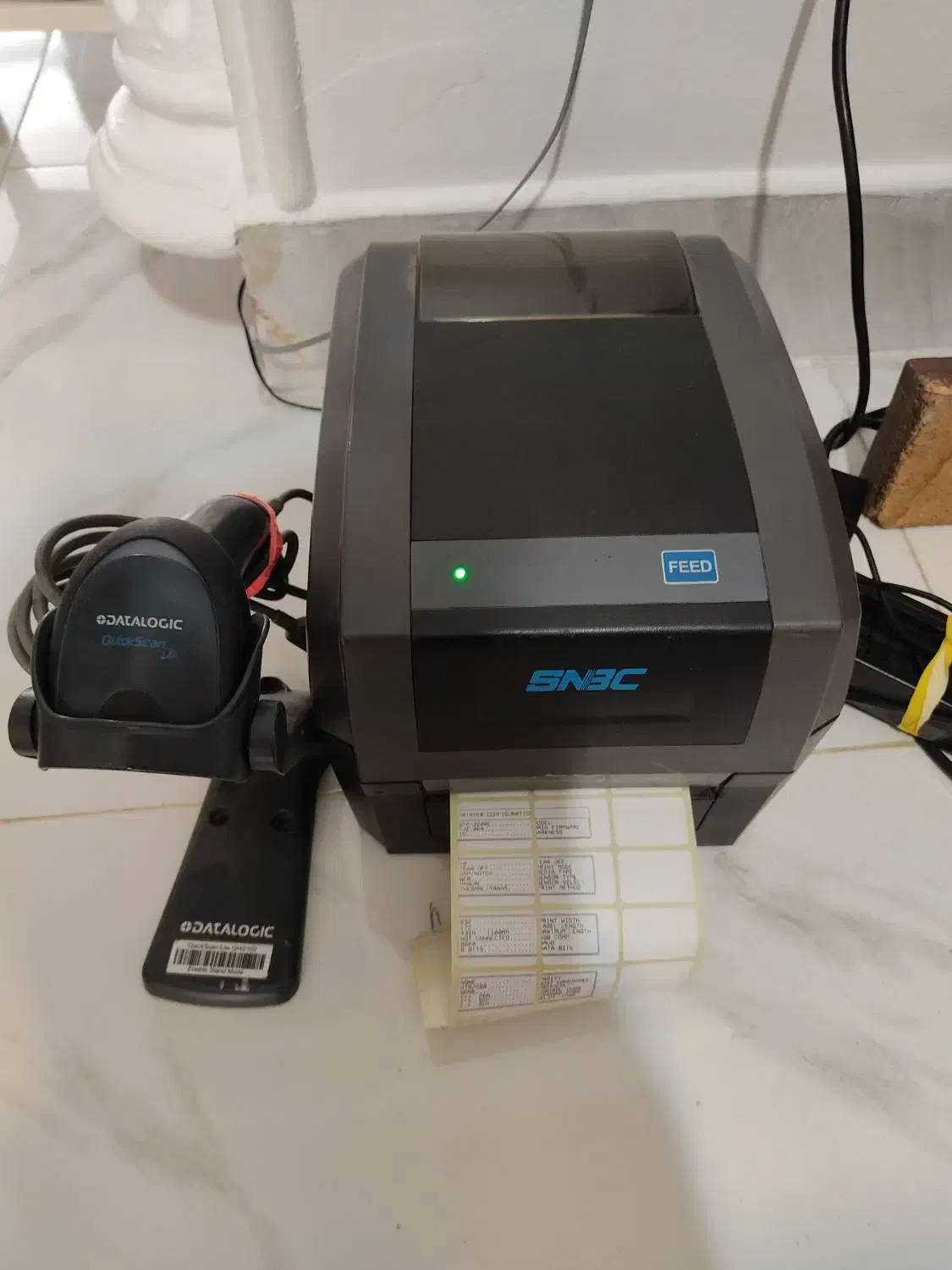 لیبل پرینتر بارکدخوان بارکد خوان دیتالاجیک snbc|پرینتر، اسکنر، کپی، فکس|تهران, قاسم‌آباد|دیوار