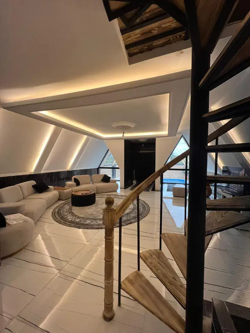 کلبه مدرن استخر چهار فصل vip|اجارهٔ کوتاه‌مدت ویلا و باغ|سلمان‌شهر, |دیوار