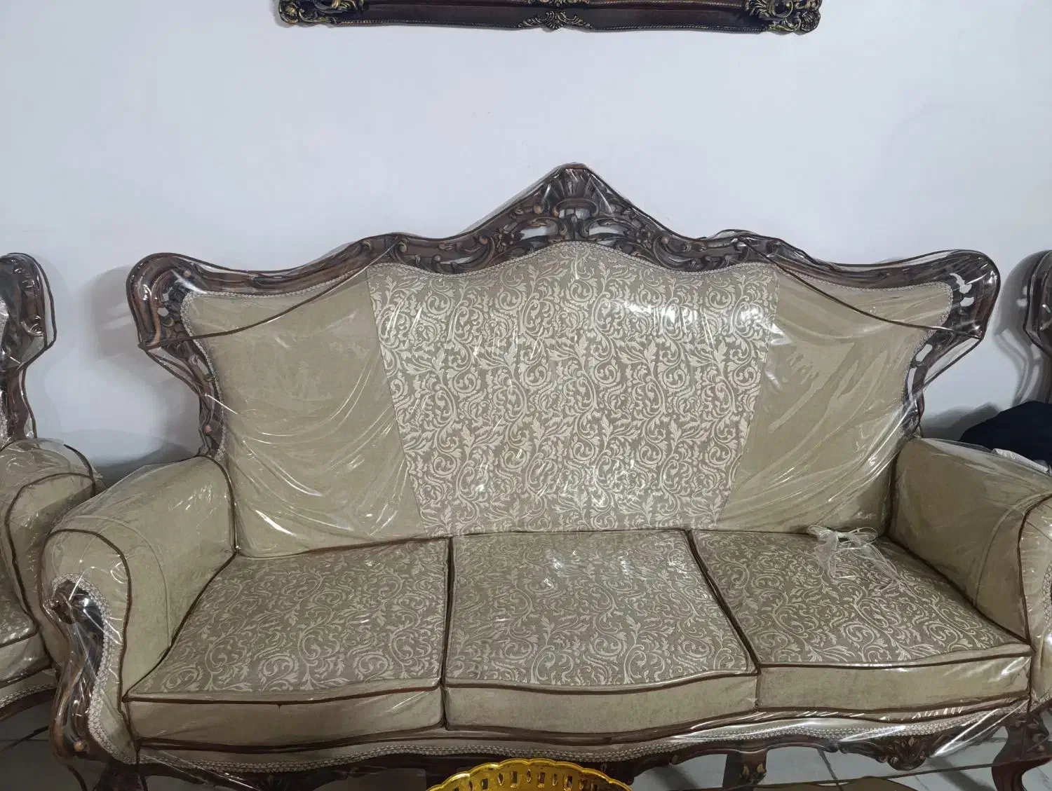 مبل سلطنتی تمام چوب راش|مبلمان خانگی و میز عسلی|قرچک, مهدیه|دیوار