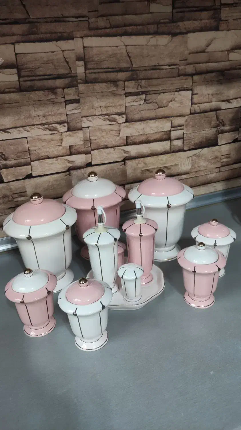 پاسماوری|ظروف سرو و پذیرایی|گناباد, |دیوار