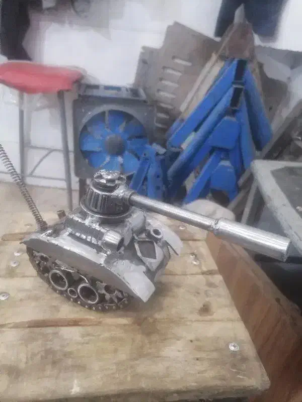 تانگ فلزی کوجک|صنایع دستی و سایر لوازم تزئینی|نیشابور, مازول|دیوار