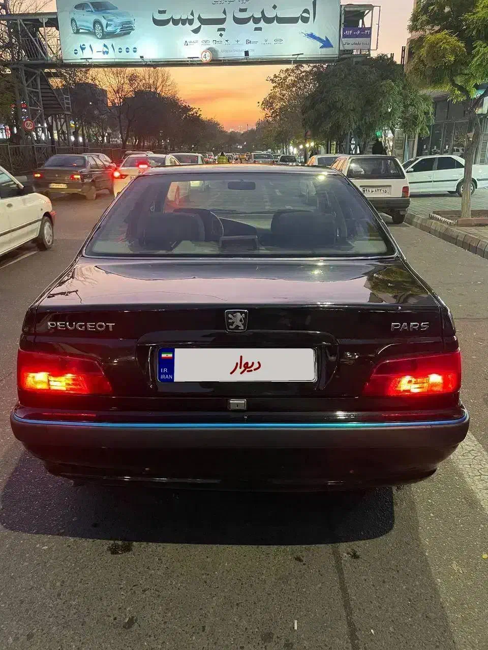 پارس ۹۱ اوتومات تیوفایو|خودرو سواری و وانت|تبریز, |دیوار