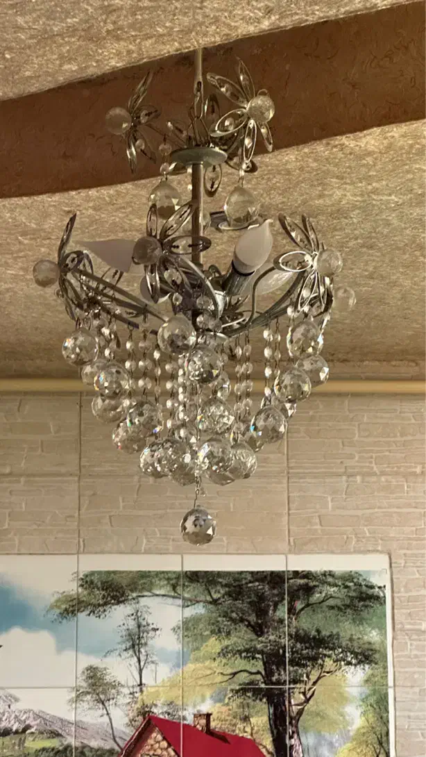 لوستر های کریستالی در چهار سایز و ست|لوستر و چراغ آویز|رشت, گلسار|دیوار