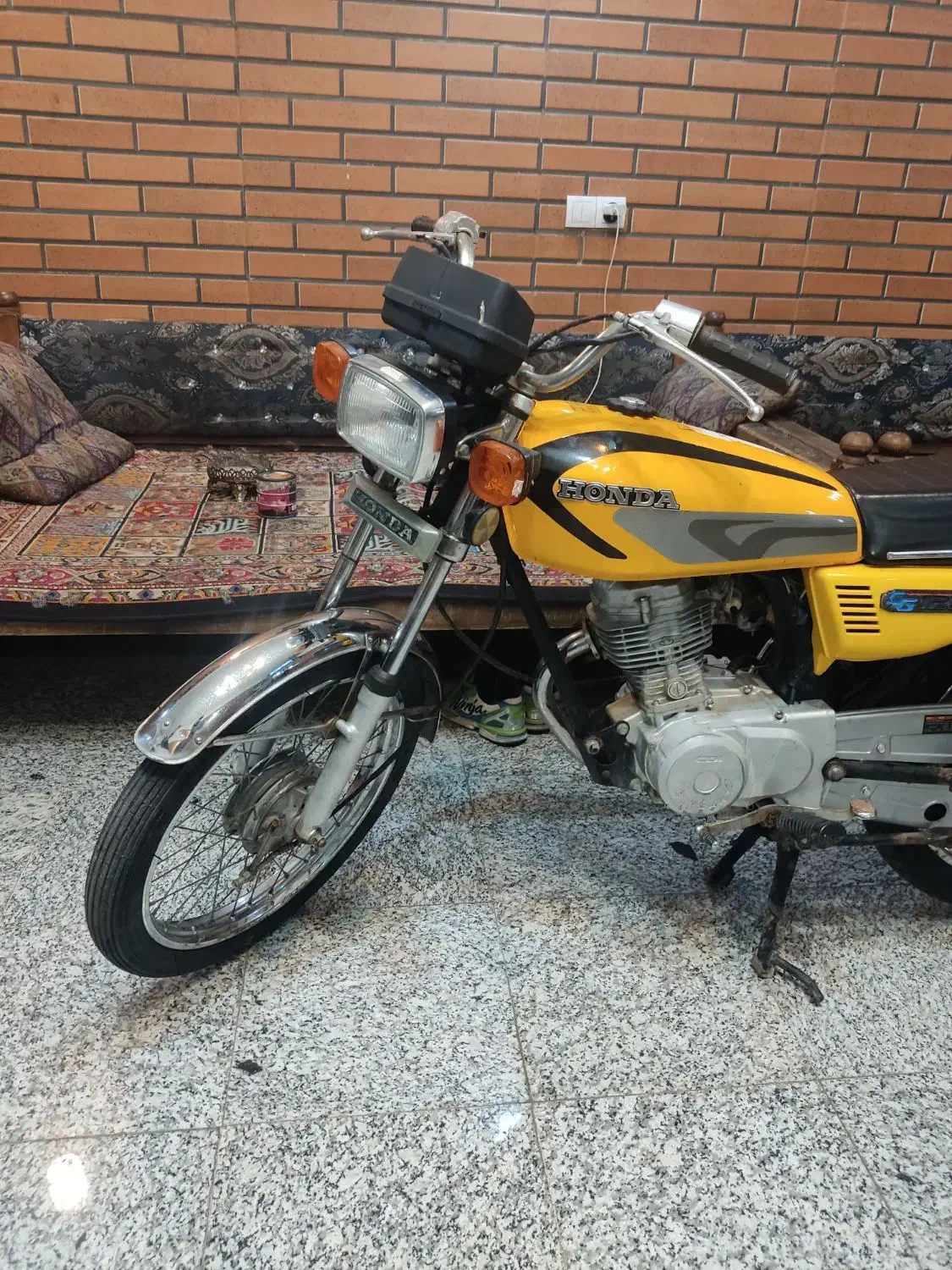 موتور هندا125 هوندا۱۲۵ مزایده|موتورسیکلت|قرچک, محمد آباد|دیوار