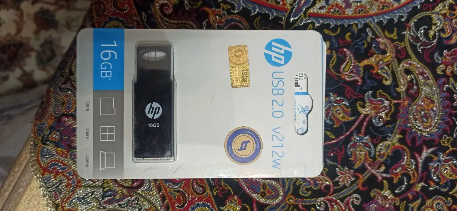 فلش و مموری برند hp با گارانتی ۲۴ ماه شرکت ایستا|لوازم جانبی موبایل و تبلت|تهران, خزانه|دیوار