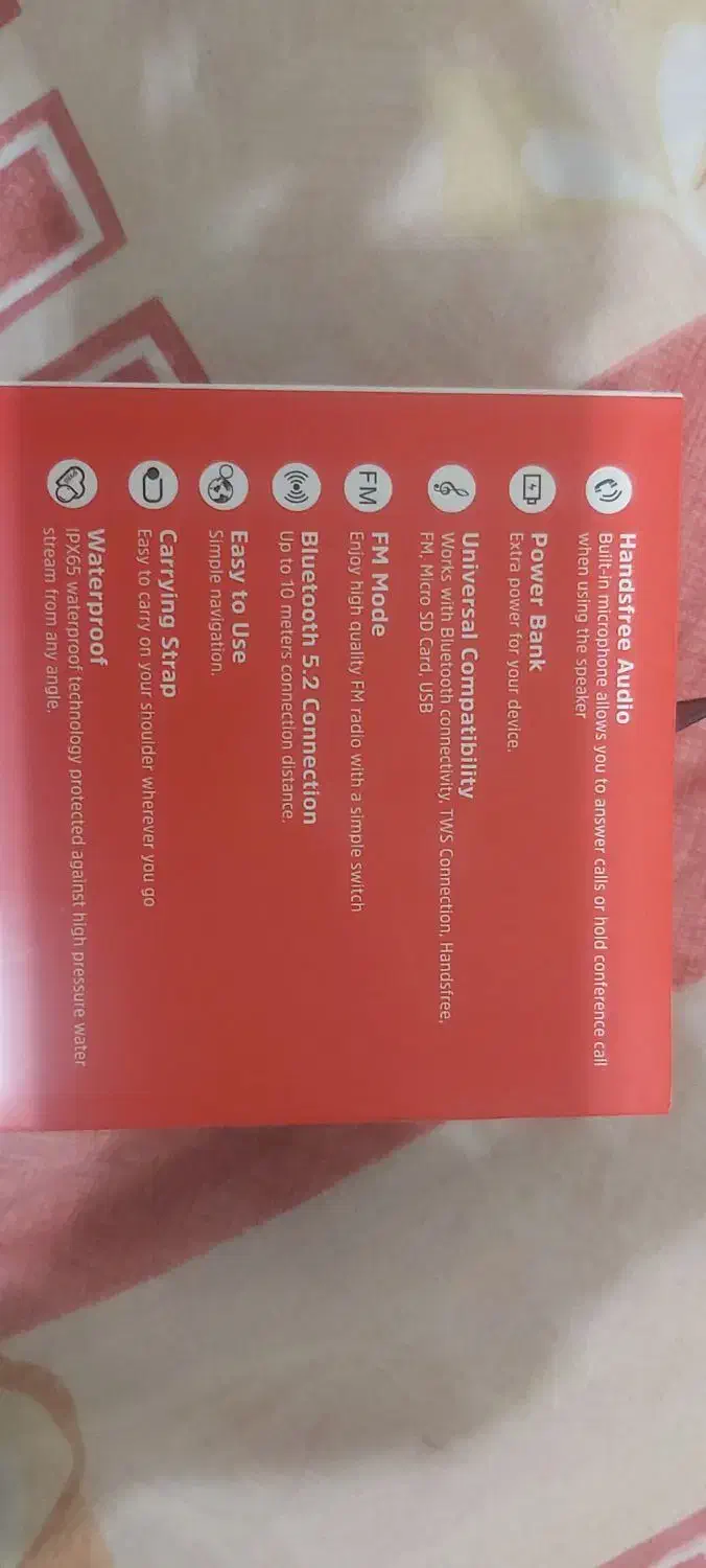 اسپیکر بلوتوثی energizer|پخش‌کننده همراه|تهران, فدک|دیوار