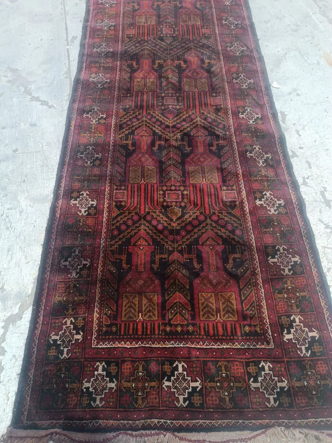 فرش دستبافت قدیمی سیستان|فرش|زاهدان, |دیوار