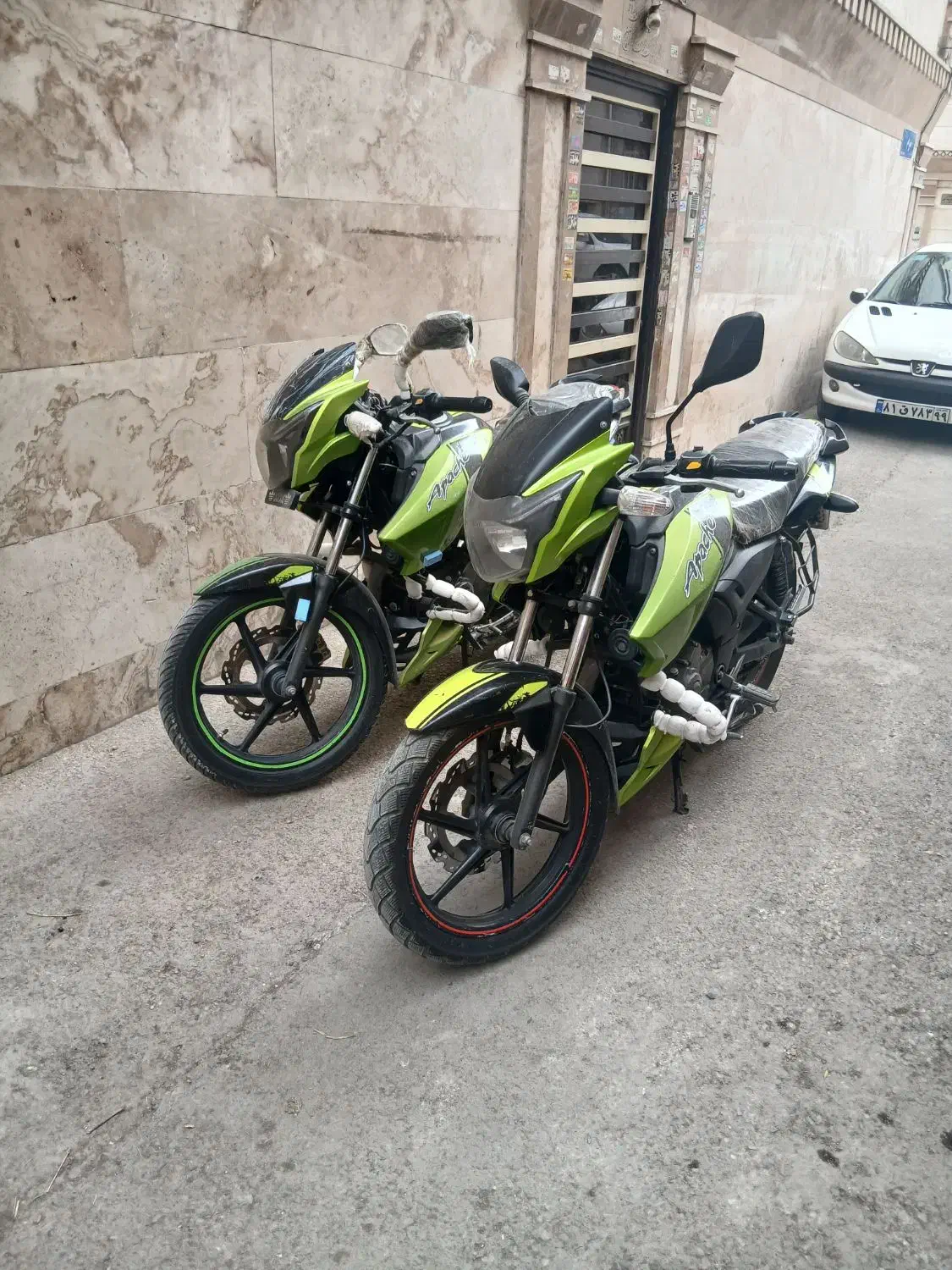 موتور اپاچی ۱۵۰ccمدل۹۴مدارک تکمیل بیمه نامه|موتورسیکلت|تهران, سلیمانی|دیوار