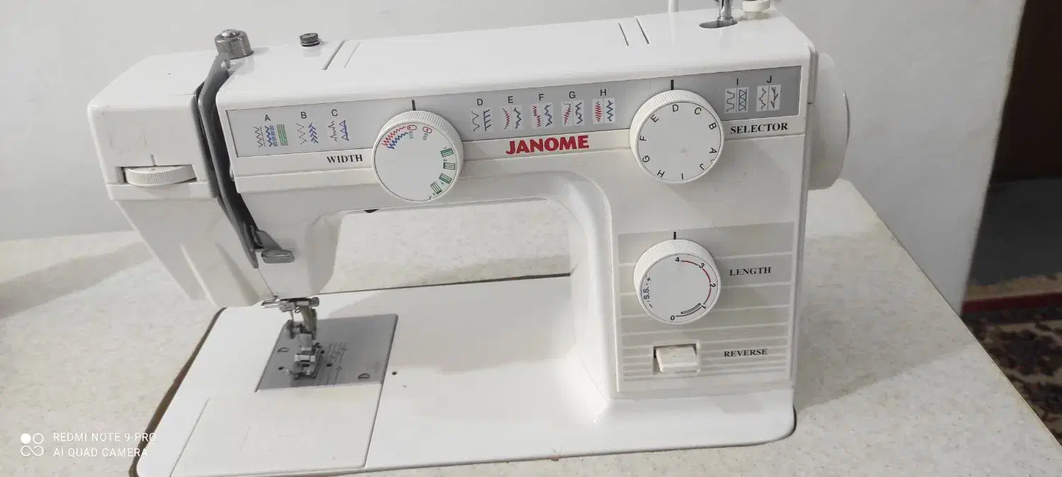 فروش چرخ ژانومه مدل 397|چرخ خیاطی و ریسندگی|ساری, |دیوار