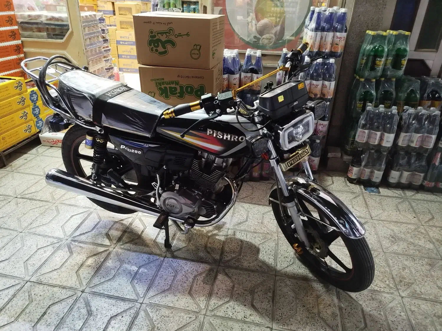 هوندا ۲۰۰پیشرو|موتورسیکلت|مشهد, شیرودی|دیوار