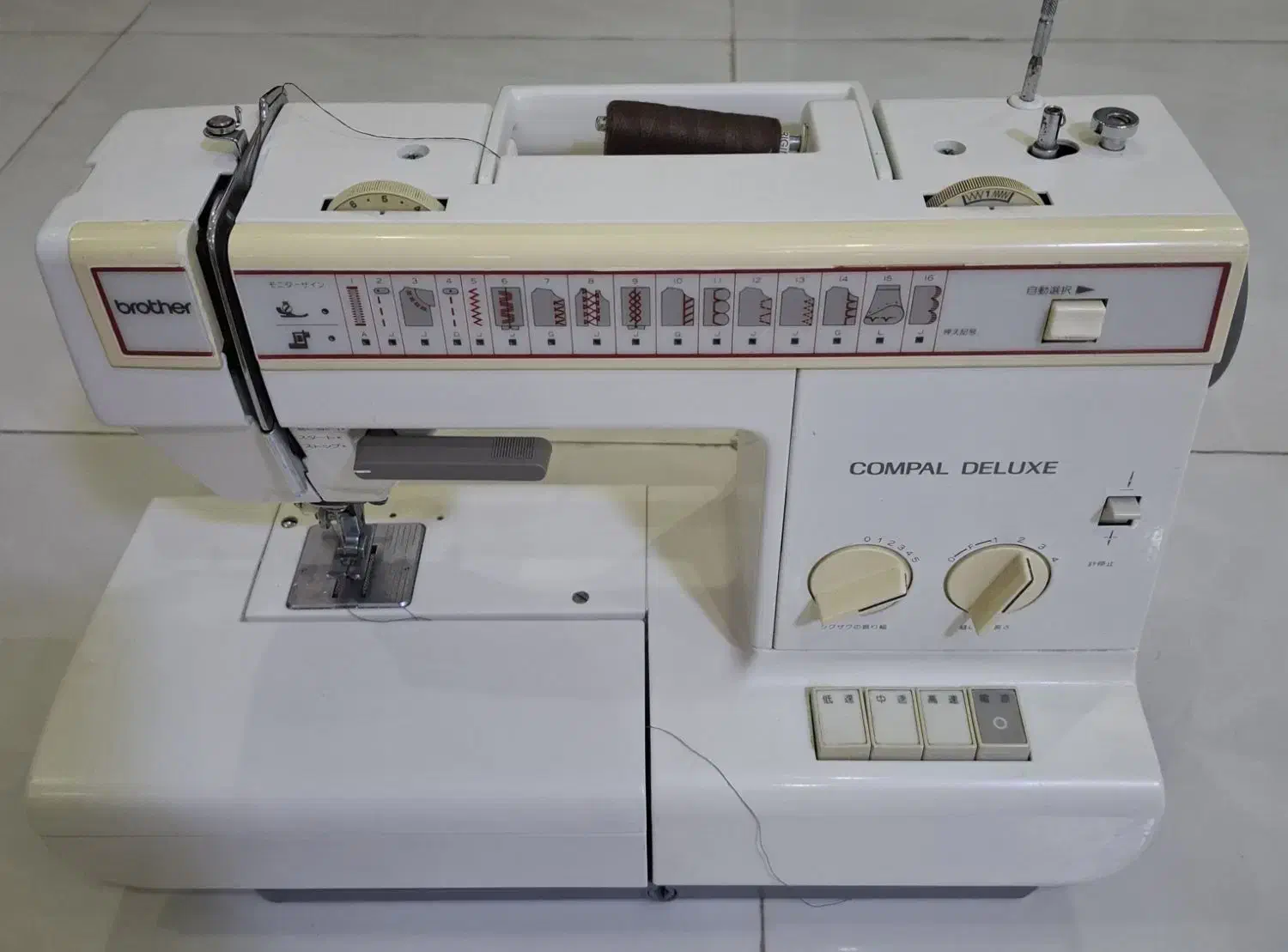 چرخ خیاطی بدنه فلز brothrr اصل ژاپن|چرخ خیاطی و ریسندگی|اراک, |دیوار