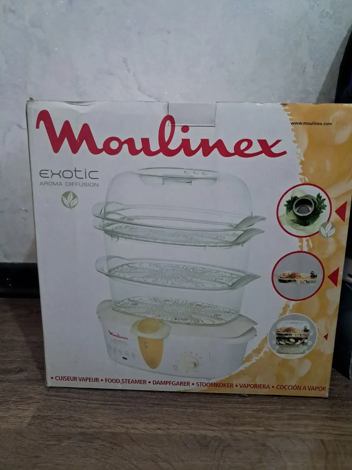 بخار پز مولینکس اورجینال|سایر لوازم برقی|قزوین, |دیوار