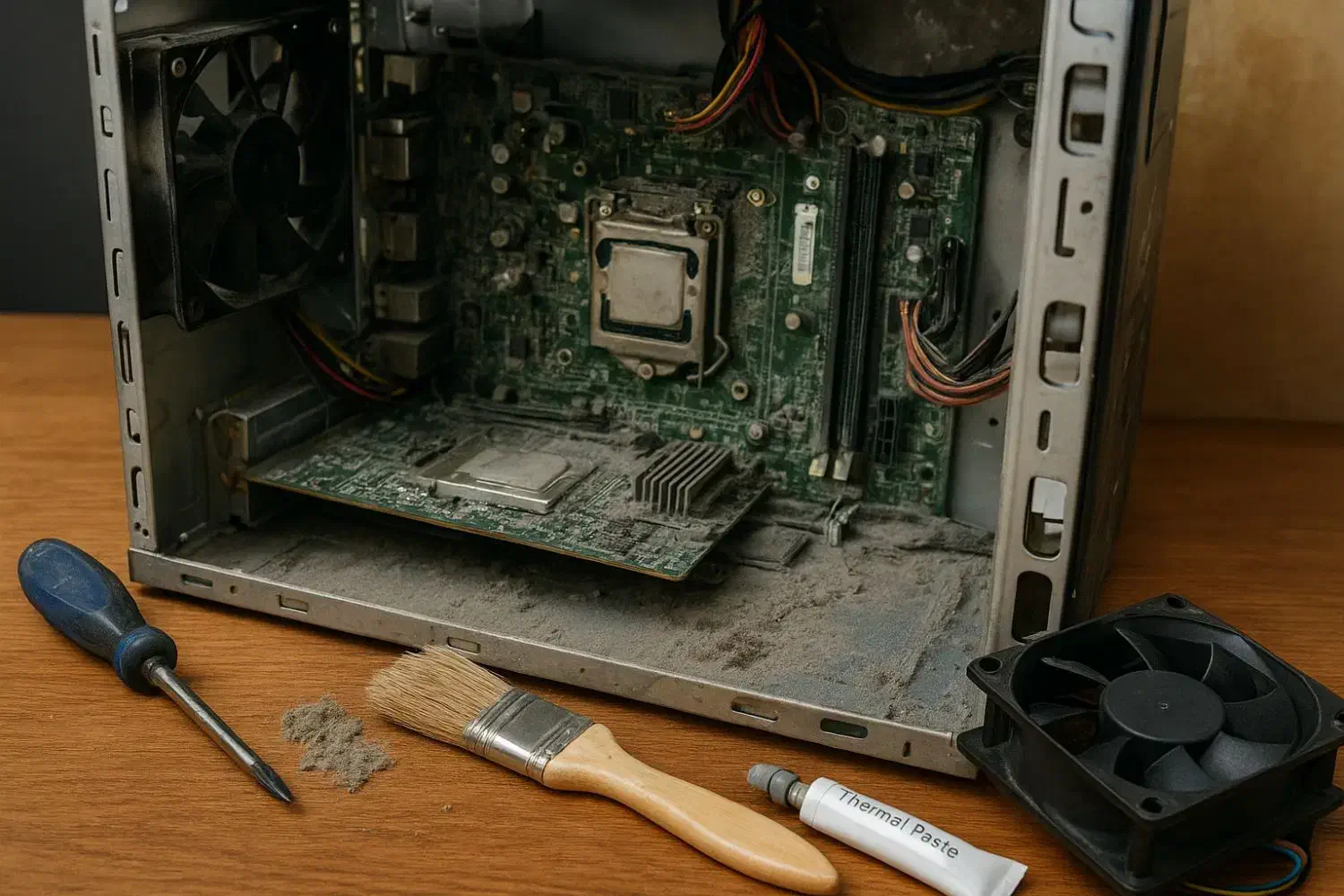 سرویس رفع کندی،گردگیری و تعویض خمیر CPU کامپیوتر|خدمات رایانهای و موبایل|حمیدیا, |دیوار