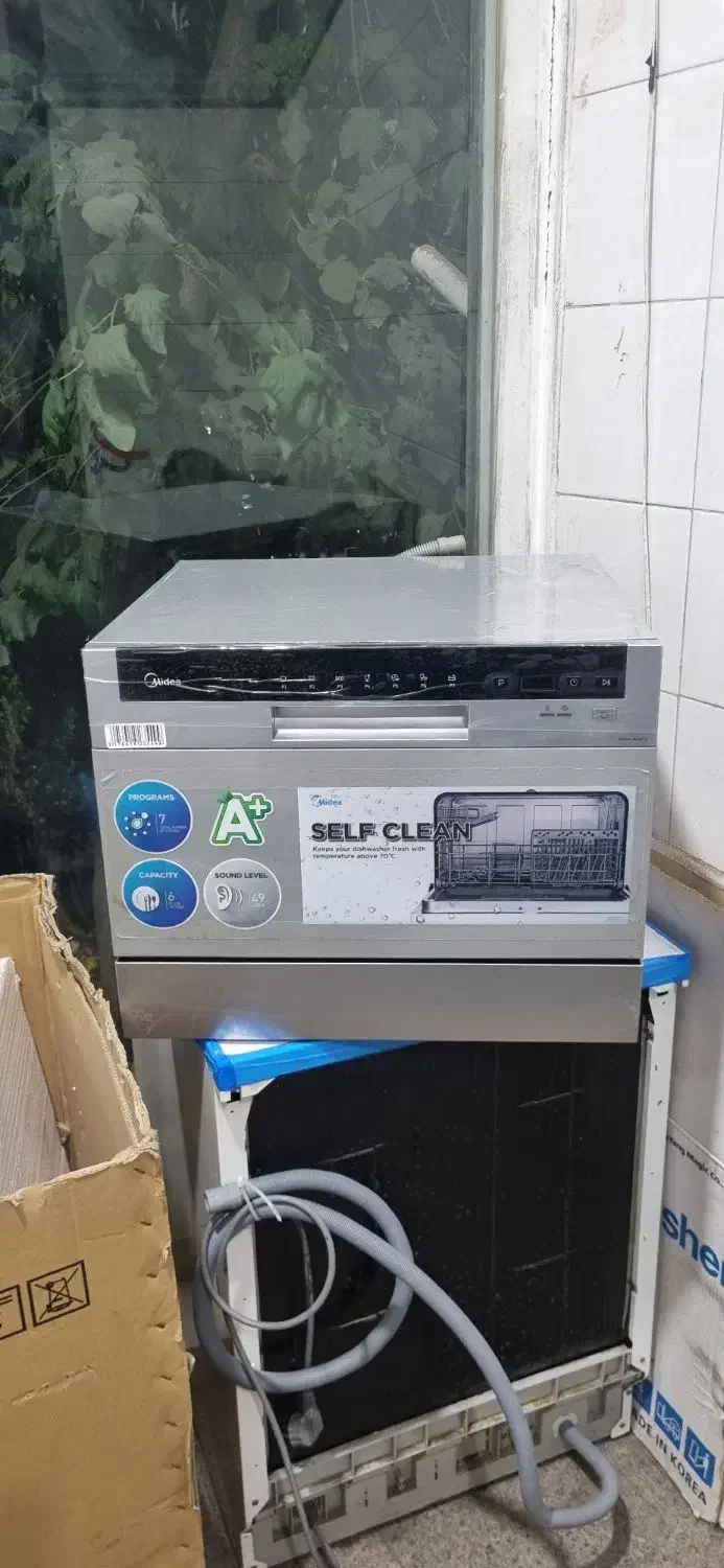 ظرفشویی مدیا3602F سیلور(ویترینی)با گارانتی|ماشین ظرفشویی|تهران, امین حضور|دیوار