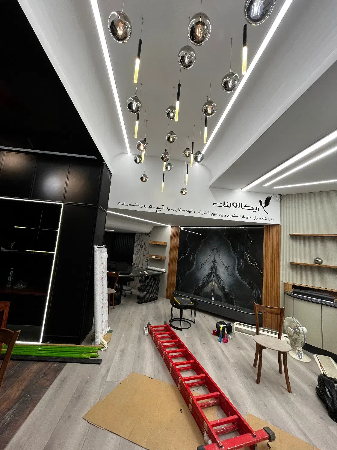 پخش و اجرای لاین نوری *لاینر*مگنتی*و کار برقی|خدمات پیشه و مهارت|ساری, |دیوار