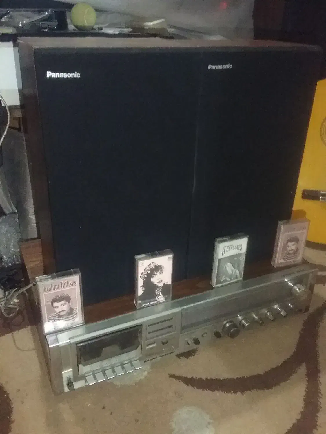 رادیو وکاست قدیمی استریو برای دکور و کلکسیون|کلکسیون و سرگرمی|تهران, جیحون|دیوار