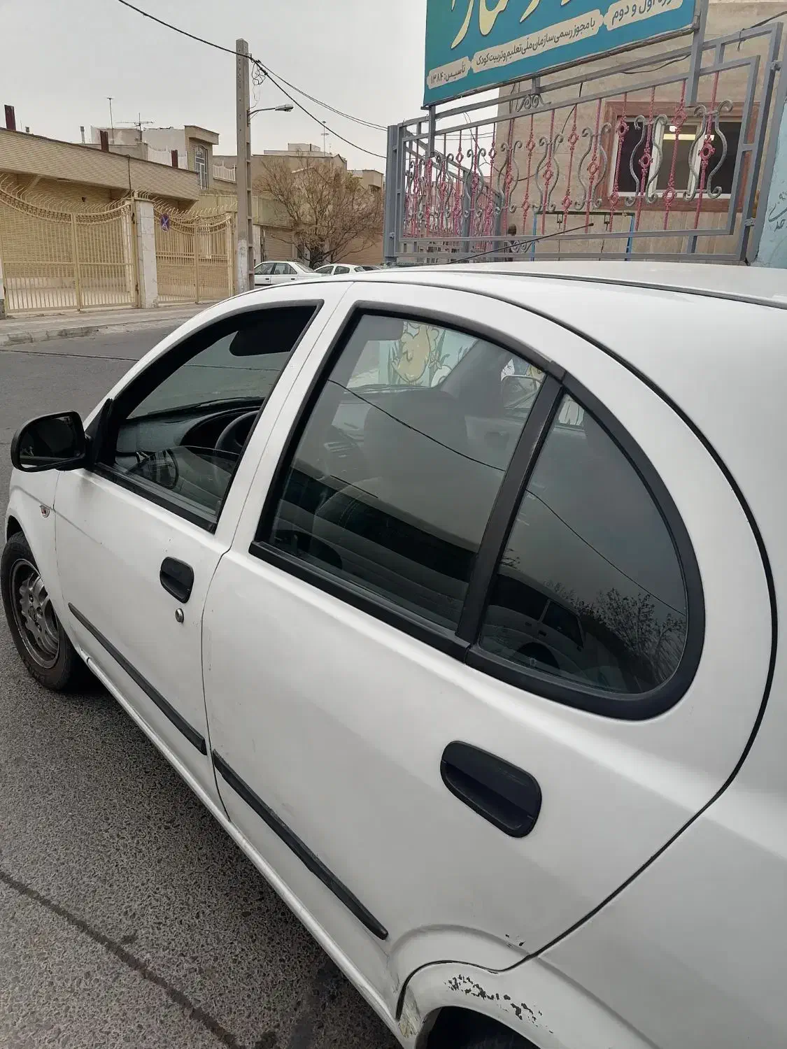 یک تیبا 2 مدل 95 سفید کار کرد 110 هزار|خودرو سواری و وانت|قم, پردیسان|دیوار