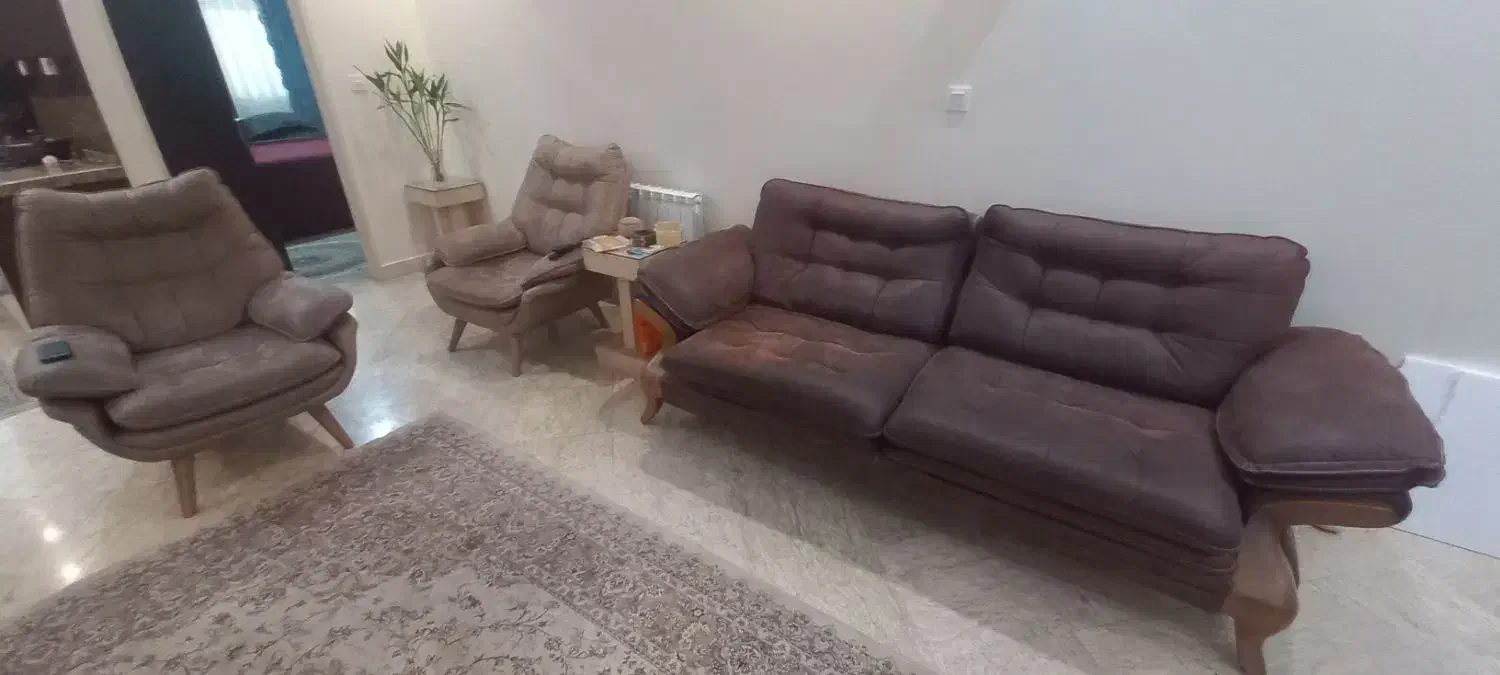 ست پنج نفره مبلمان راحتی|مبلمان خانگی و میز عسلی|تهران, ائمه اطهار|دیوار