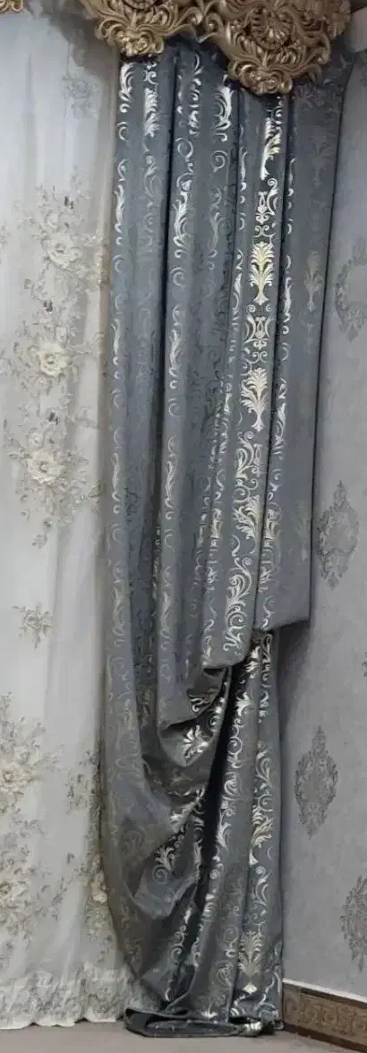 پرده پنل مخمل طلاکوب|پرده، رانر، رومیزی|بندر ماهشهر, |دیوار