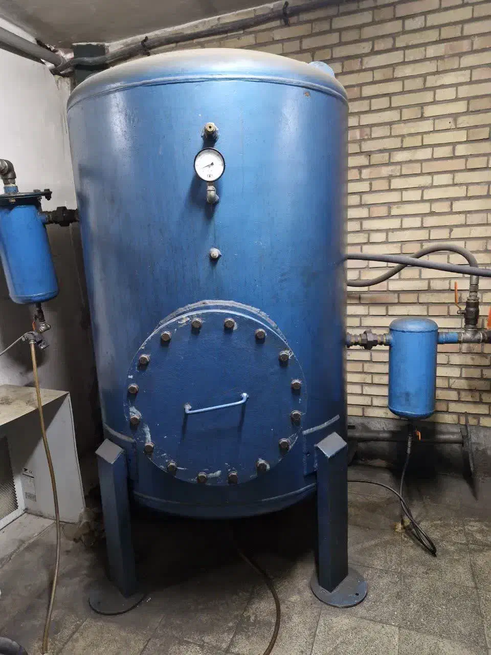 فروش کمپرسور باد و پمپ باد ۱۰۰۰ لیتری|ماشین‌آلات صنعتی|الوند, |دیوار