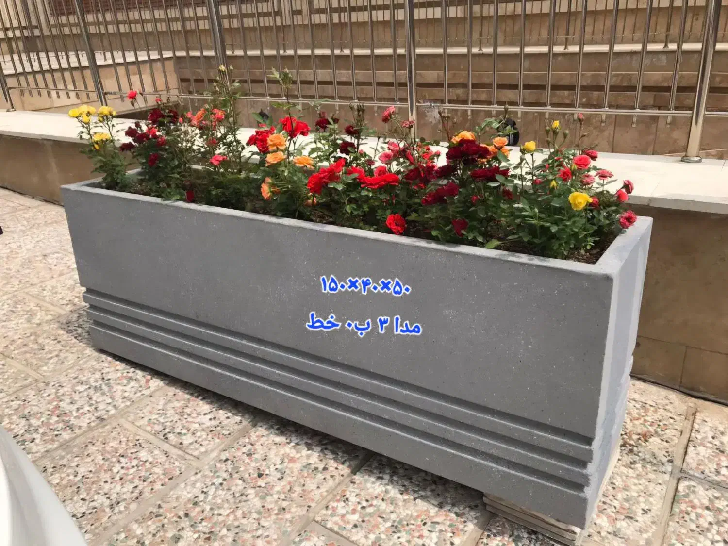 فلاورباکس بتنی و فایبرگلاس|گل و گیاه طبیعی|تهران, استقلال|دیوار