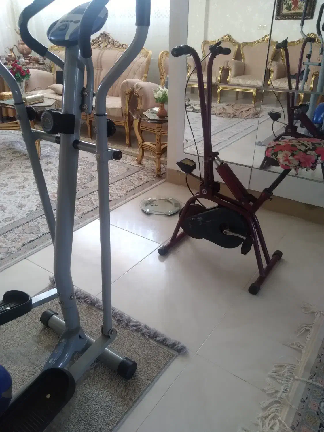 دوچرخه ثابت و الپتیکال برای تقویت عظلات و لاغری|تجهیزات ورزشی|اصفهان, سپاهانشهر|دیوار