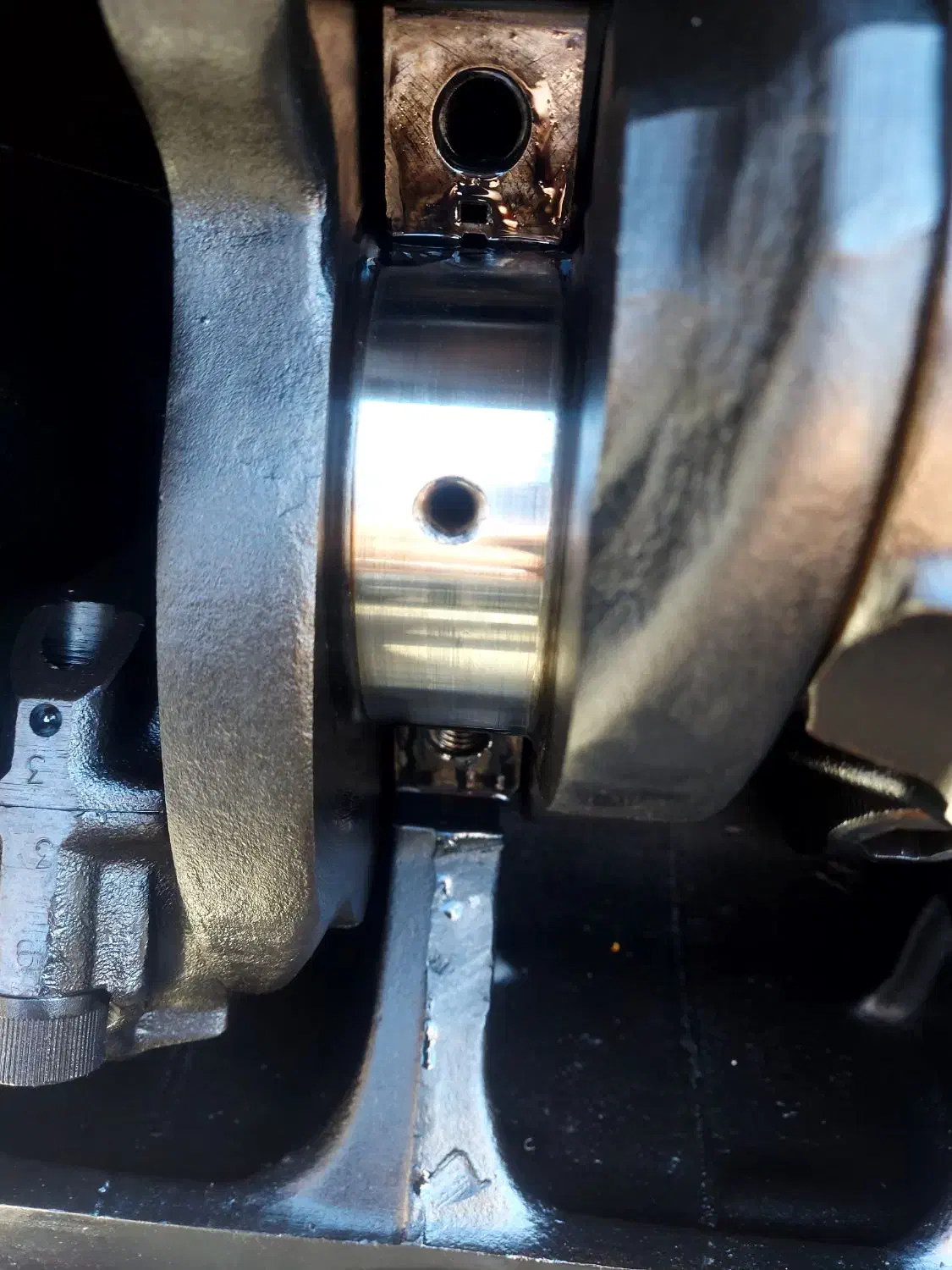 میل لنگ ماک تعمیر اول بدون خط یاتاقان سالم|قطعات یدکی و لوازم جانبی|ارومیه, |دیوار