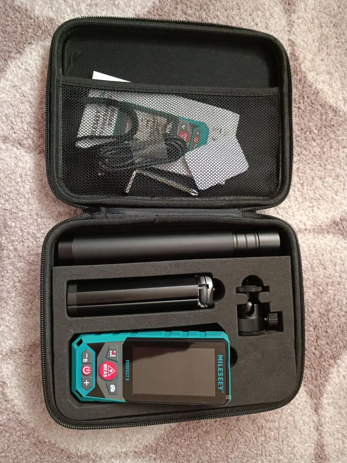 متر لیزری مایلسی p9 سیصد متری با کیف و سه پایه|ابزارآلات|تهران, سیمای ایران|دیوار