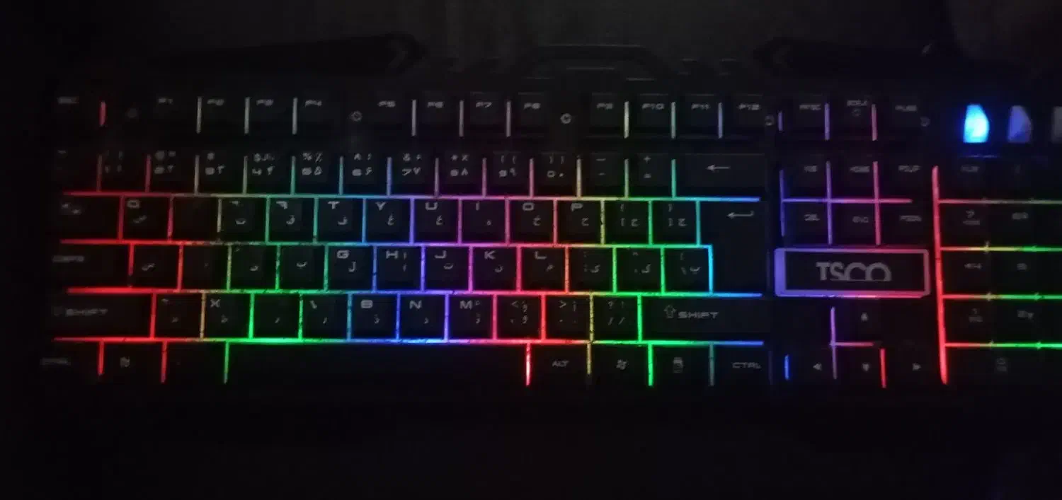 کیبورد گیمینگ|قطعات و لوازم جانبی رایانه|شیراز, قلعه شاهزاده بیگم|دیوار