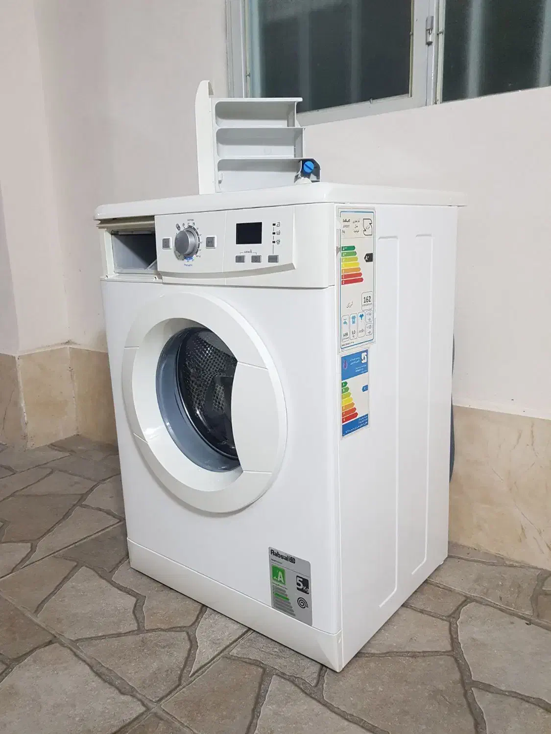 فروش ماشین لباسشویی آبسال ( ۵ کیلویی )|ماشین لباسشویی و خشک‌کن لباس|سیاهکل, |دیوار