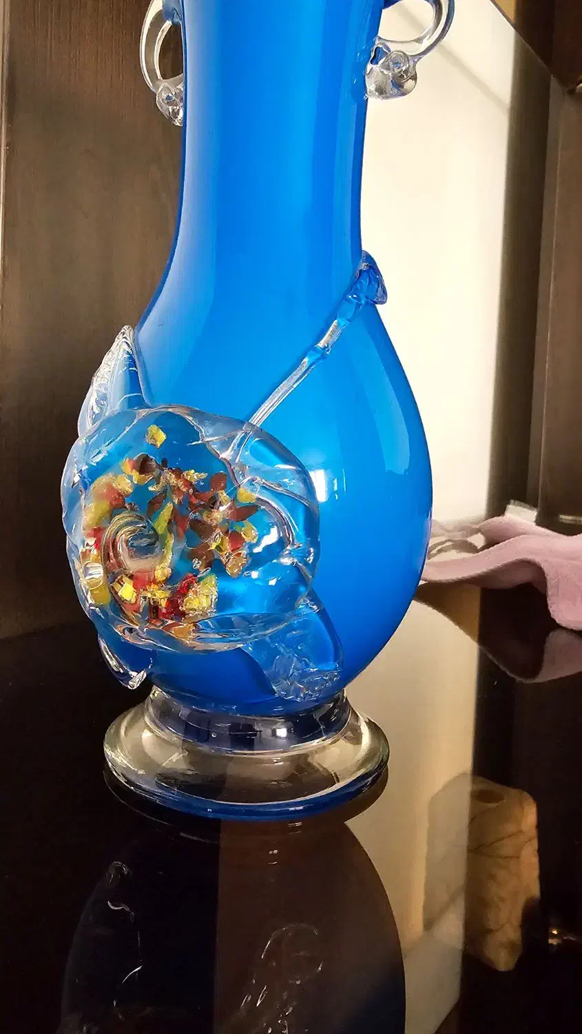 گلدان بغدادی قدیمی آنتیک|کلکسیون اشیاء عتیقه|ری, صفاییه (چشمه علی)|دیوار