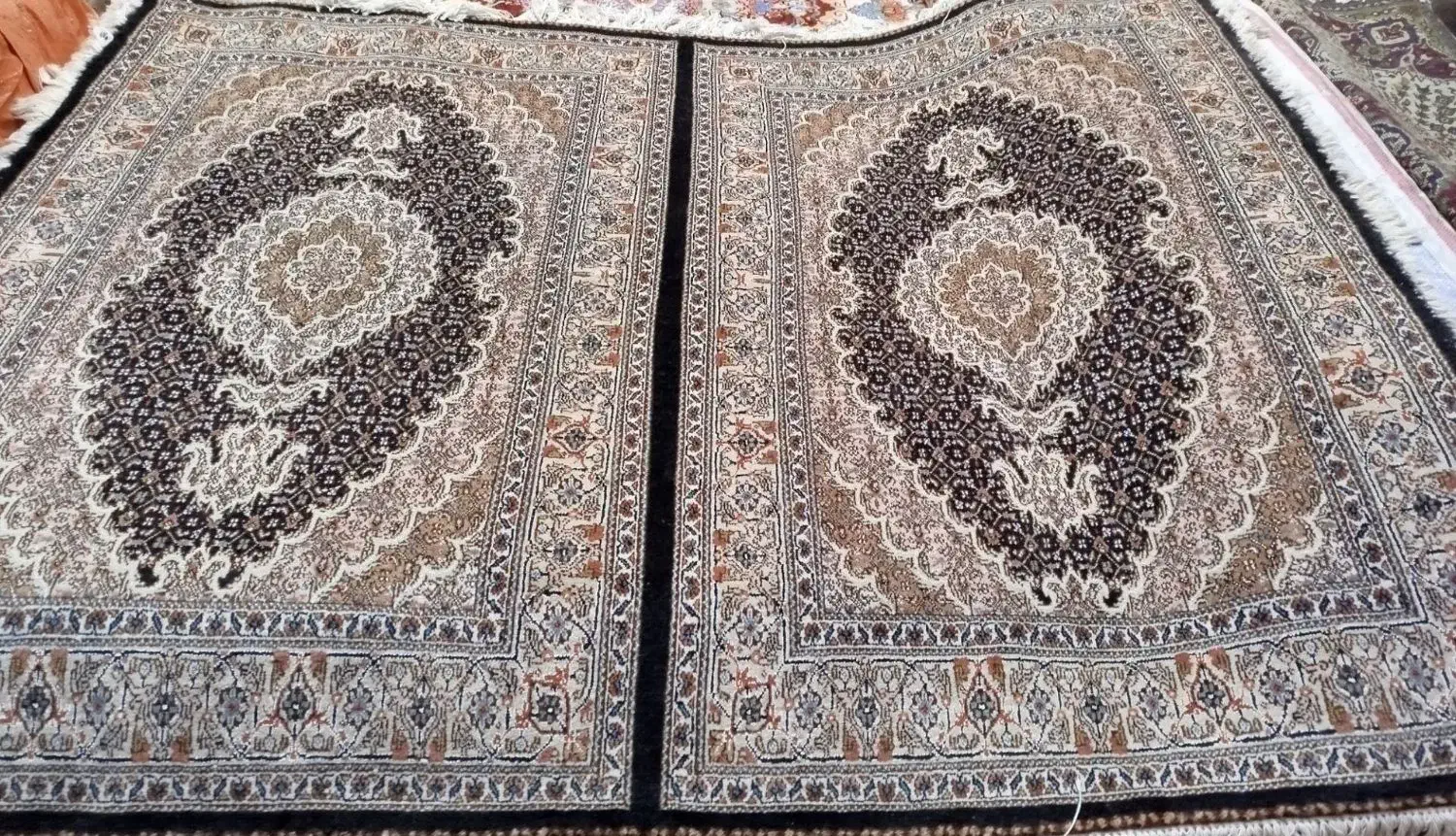 جفت زرنیم ۴۰رج ماهی نوبهم چسبیده|فرش|تبریز, |دیوار