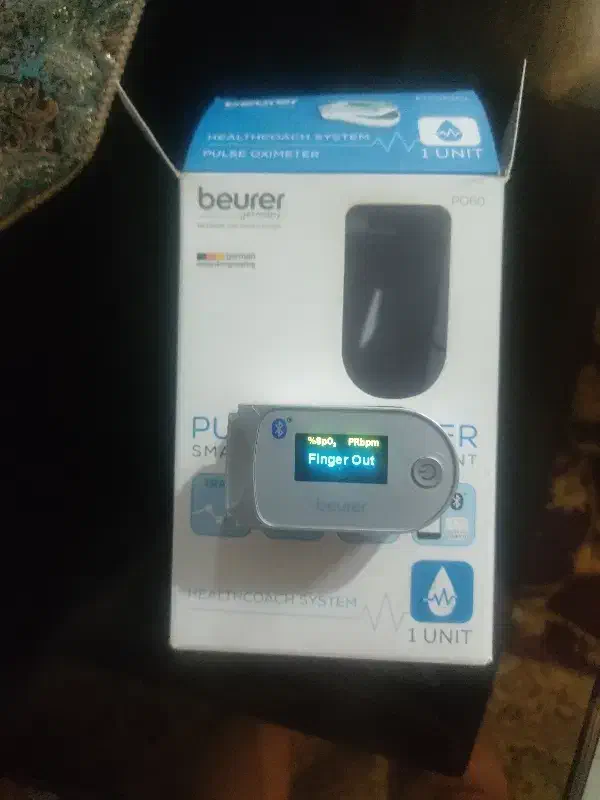 پالس اکسیمتر بیورر آلمان -با بلوتوث مدل PO 60|پزشکی|گرگان, |دیوار