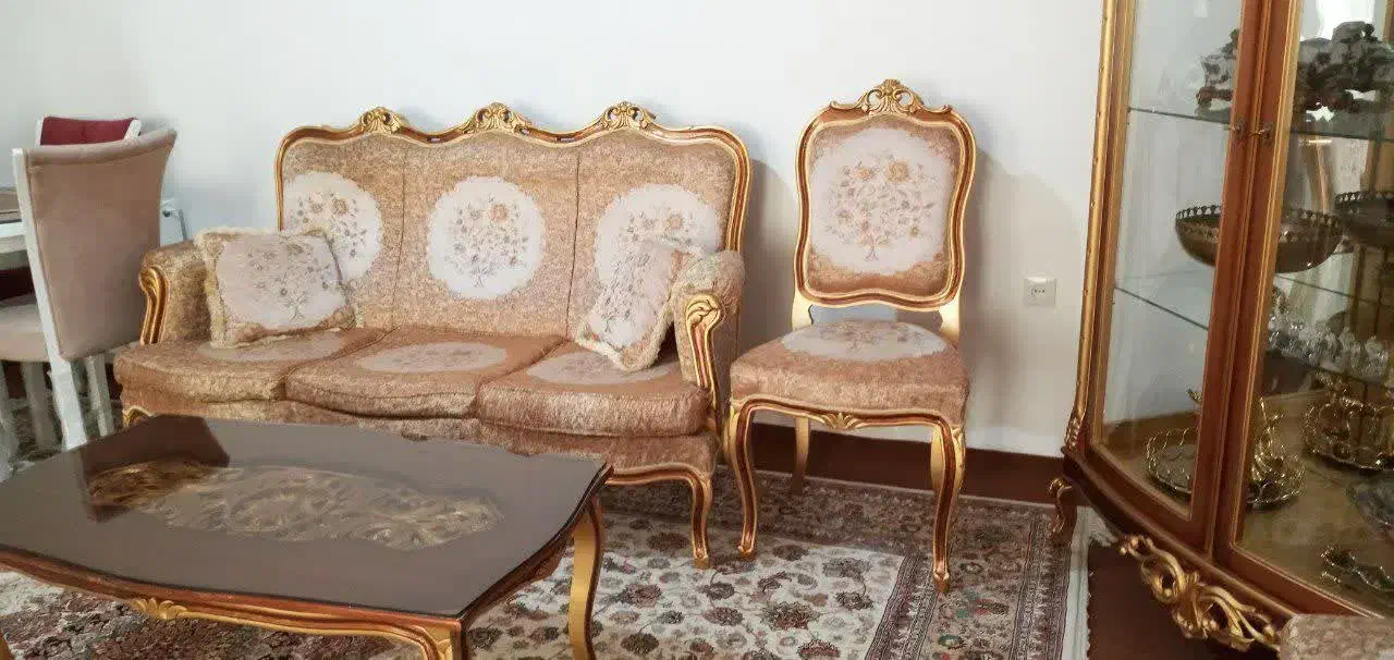 مبل استیل 9نفره|مبلمان خانگی و میز عسلی|زنجان, |دیوار