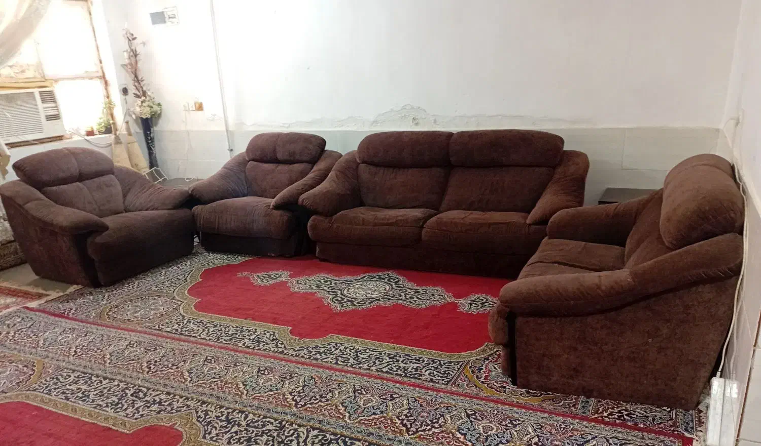 مبل ۷ نفره با میز جلو مبلی|مبلمان خانگی و میز عسلی|بندر امام خمینی, |دیوار