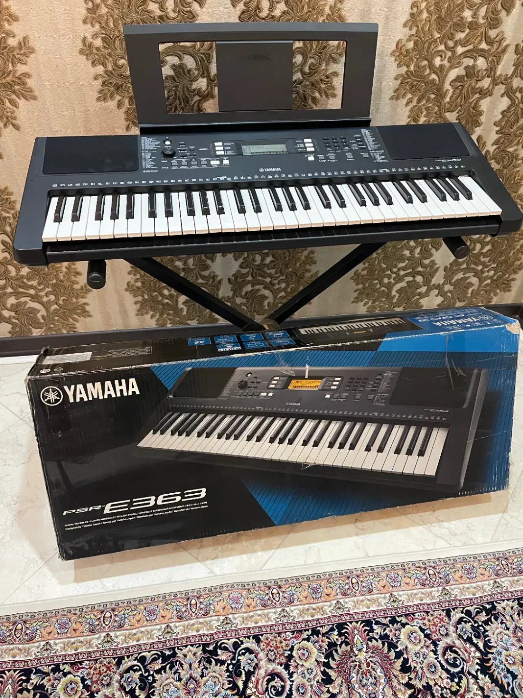 کیبورد YAMAHA مدل E363|پیانو، کیبورد، آکاردئون|تهران, تهرانپارس غربی|دیوار