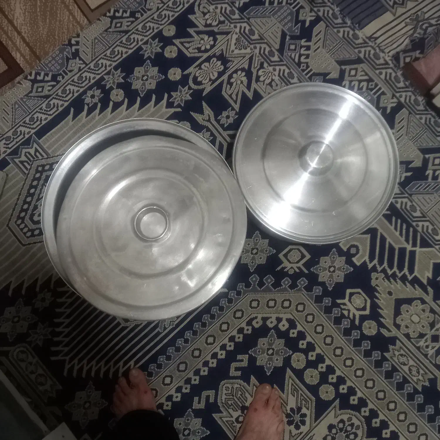 دوعدد قابلمه روحی سالم|ظروف پختوپز|چهاردانگه (تهران), |دیوار