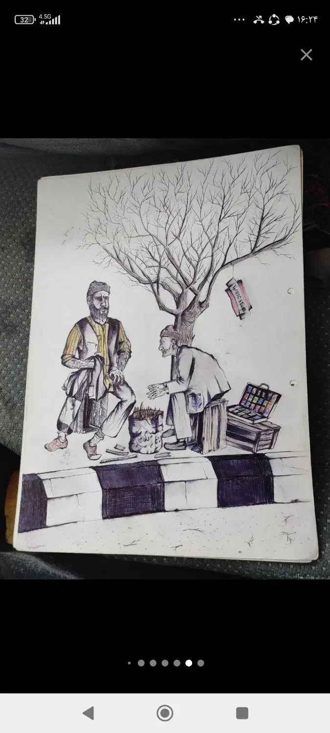 نقاشیها چهل عدد می باشد فروشی|تابلو، نقاشی، عکس|آبیک, |دیوار