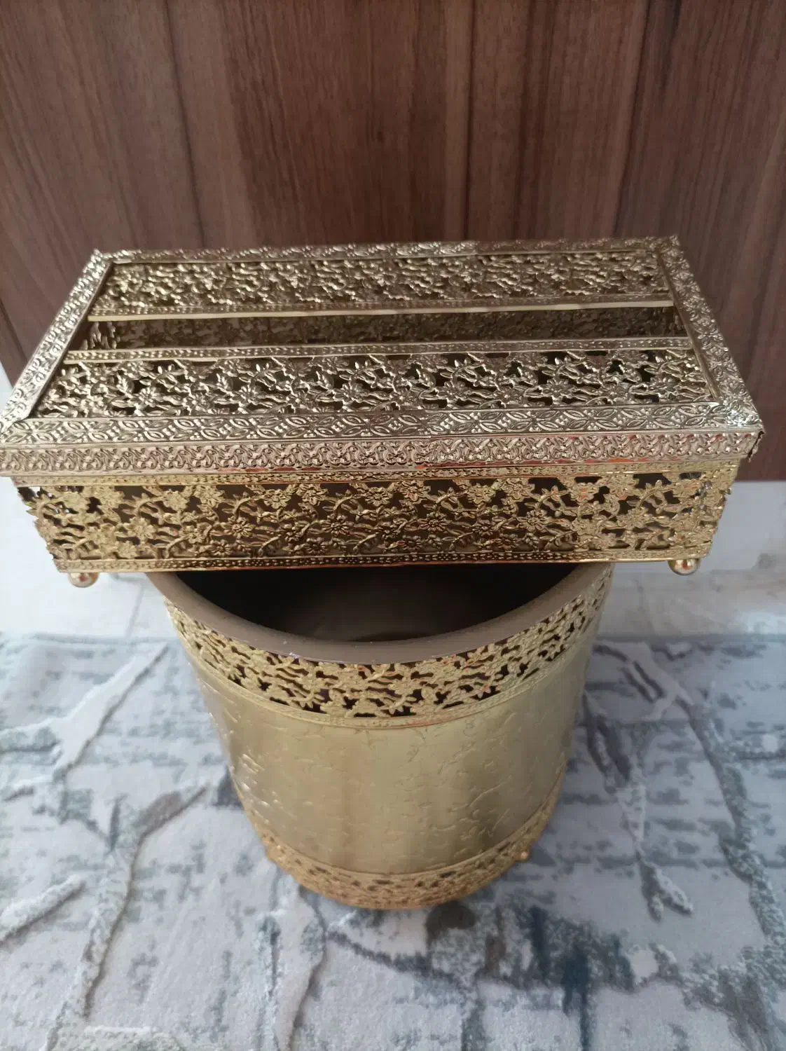 سطل و جا دستمال کاغذی|صنایع دستی و سایر لوازم تزئینی|مهاجران, |دیوار
