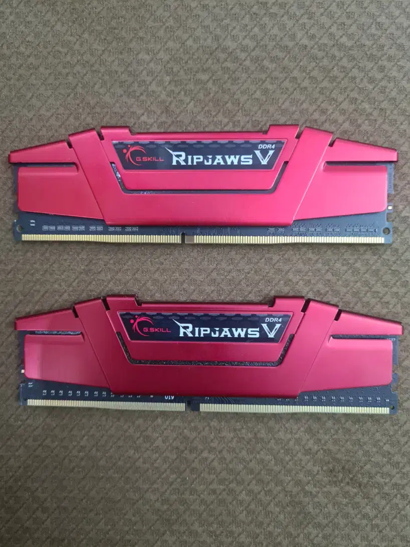 رم DDR4 RIPJAWS  دو عدد ۸گیگ|قطعات و لوازم جانبی رایانه|تهران, ائمه اطهار|دیوار
