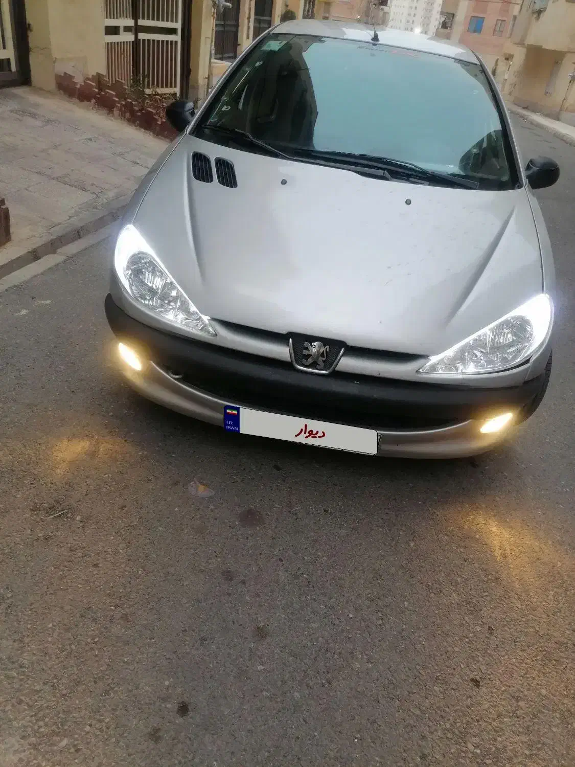 206 تیپ 2|خودرو سواری و وانت|پرند, فاز ۴|دیوار