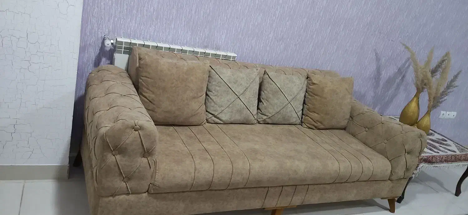 مبلمان چستر ۸نفره چستر لمسه|مبلمان خانگی و میز عسلی|ایلام, |دیوار