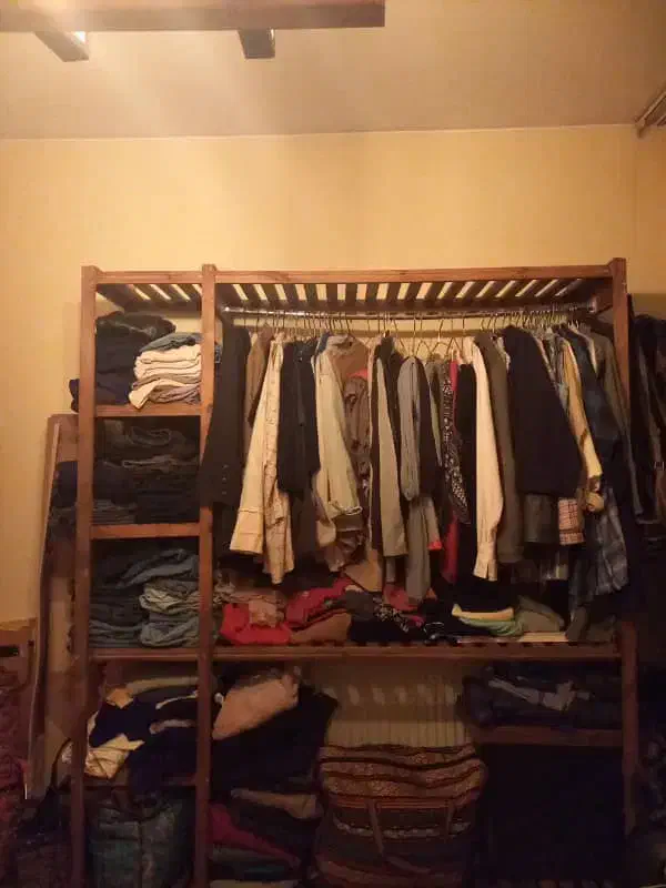 رگال تمام چوب دست ساز|جاکفشی، کمد، دراور|اندیشه, اندیشه فاز ۴|دیوار