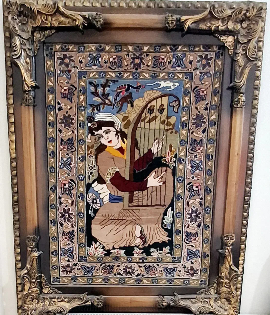 تابلو فرش دستباف|تابلو فرش|اصفهان, کوی گلزار|دیوار