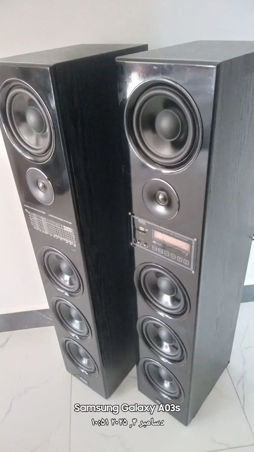 اسپیکر جفتی فلش وبلوتوث درحدنو|سیستم صوتی خانگی|ابهر, |دیوار