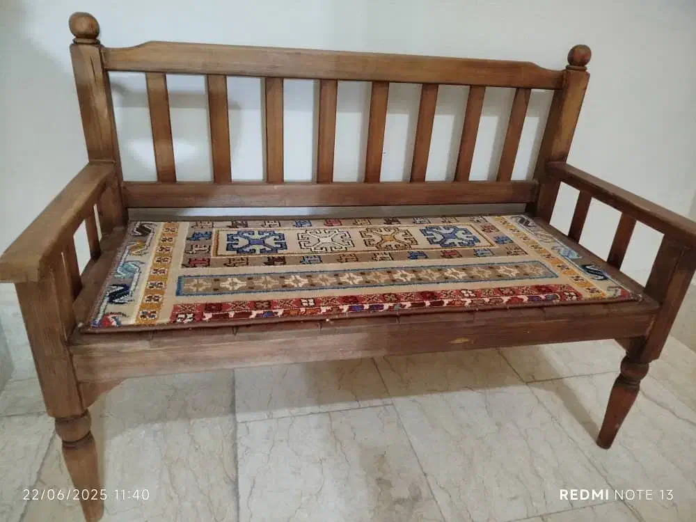 نیمکت چوبی|صندلی و نیمکت|رشت, بوسار|دیوار