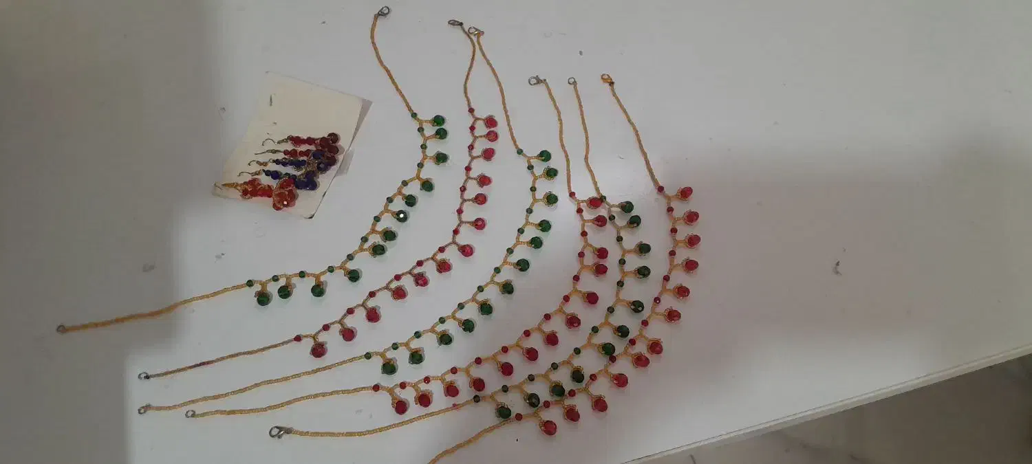 ست گردنبند منجق ۱۸۰ شب یلدا و هدیه|بدلیجات|اردبیل, |دیوار