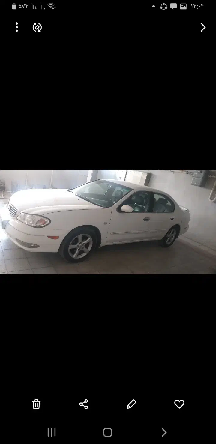 ماکسیما سفید مدل۸۲، دنده ای|خودرو سواری و وانت|کرمانشاه, |دیوار